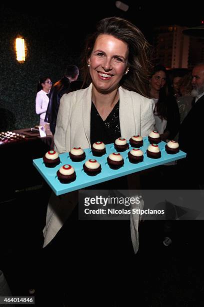 Chef Candace Nelson poses at Frost: A Sprinkles Wonderland hosted by Candace Nelson during the 2015 Food Network & Cooking Channel South Beach Wine &...