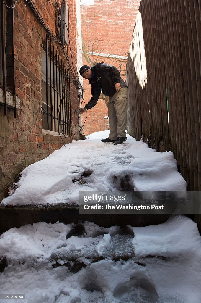 WASHINGTON, DC - February 19:  Jeff Wheat, with plumbing compan