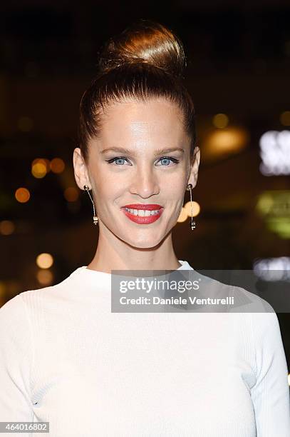 Actress Liz Solari attends Los Angeles Italia Closing Night Ceremony at TCL Chinese 6 Theatres on February 20, 2015 in Hollywood, California.
