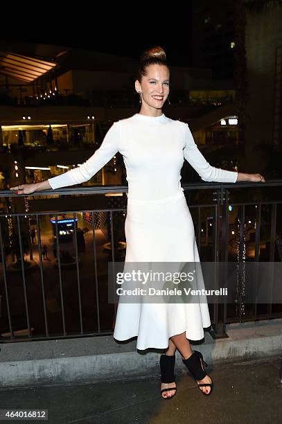 Actress Liz Solari attends Los Angeles Italia Closing Night Ceremony at TCL Chinese 6 Theatres on February 20, 2015 in Hollywood, California.
