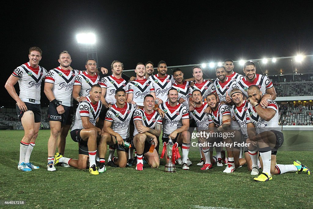 Roosters v Manly - NRL Trial Match