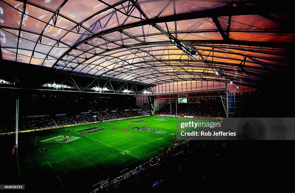 Super Rugby Rd 2 - Highlanders v Crusaders