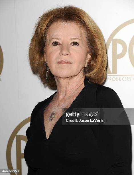 Producer Letty Aronson attends the 25th annual Producers Guild Awards at The Beverly Hilton Hotel on January 19, 2014 in Beverly Hills, California.