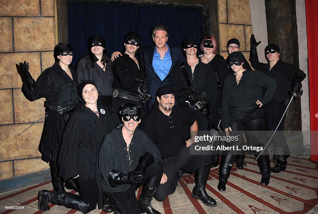 Cary Elwes Vista Theater Handprint Ceremony