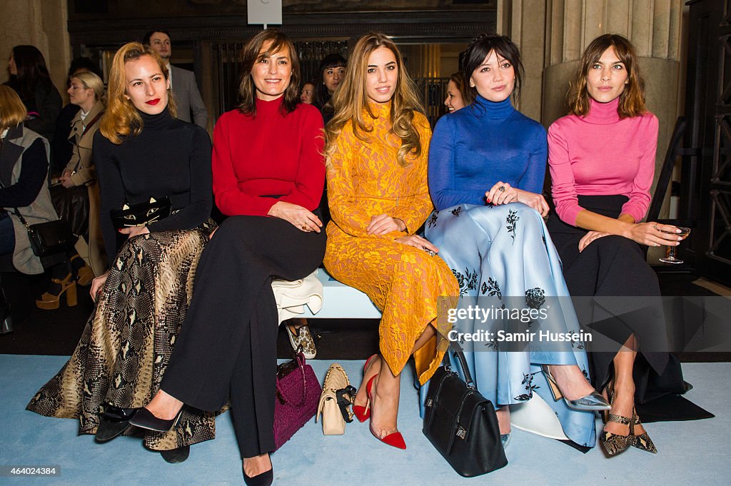 Day 2 - Front Row - LFW FW15