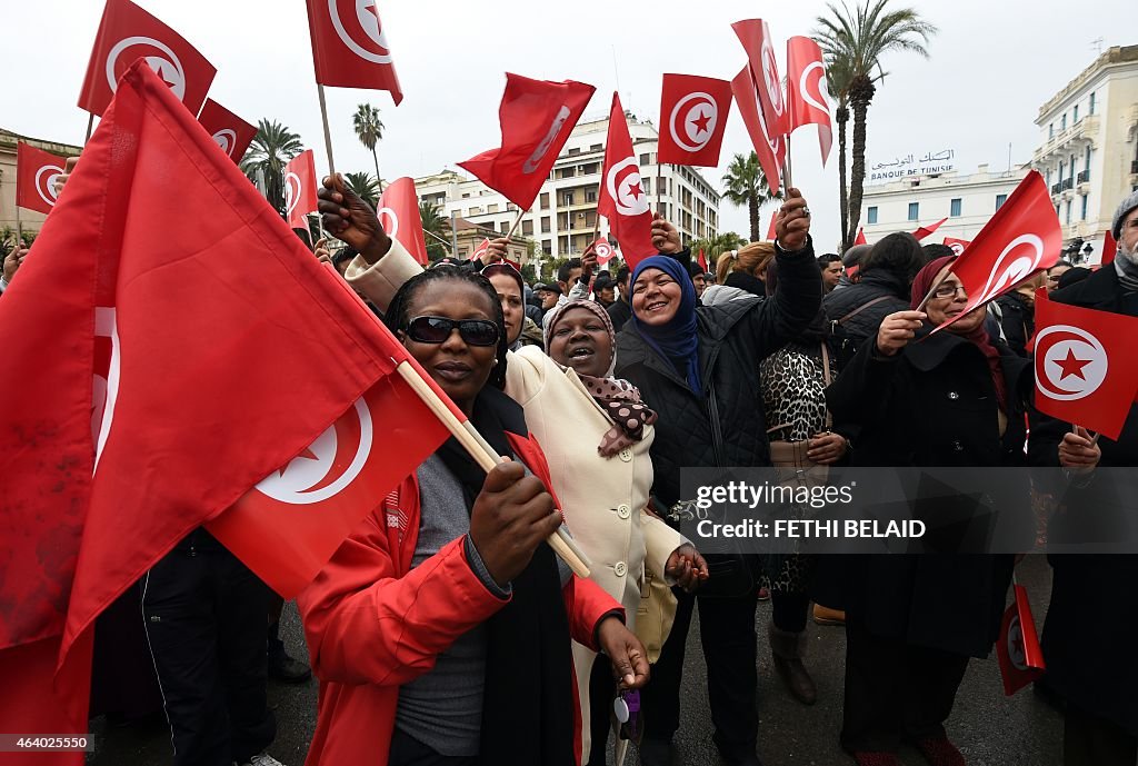 TUNISIA-UNREST-DEMO