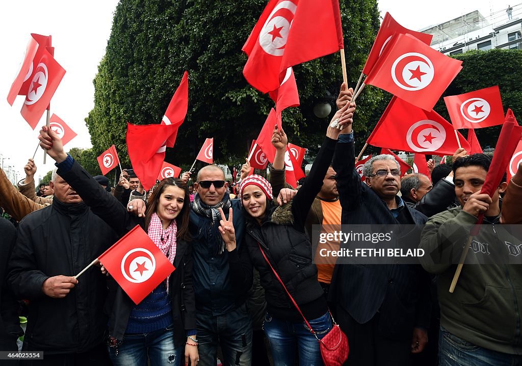 TUNISIA-UNREST-DEMO