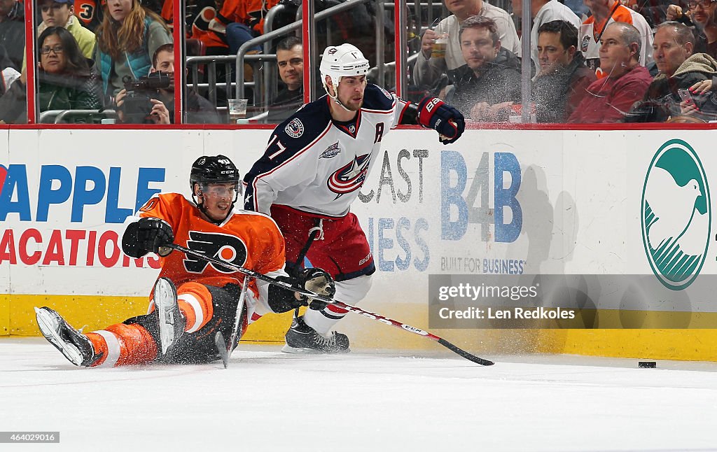 Columbus Blue Jackets v Philadelphia Flyers