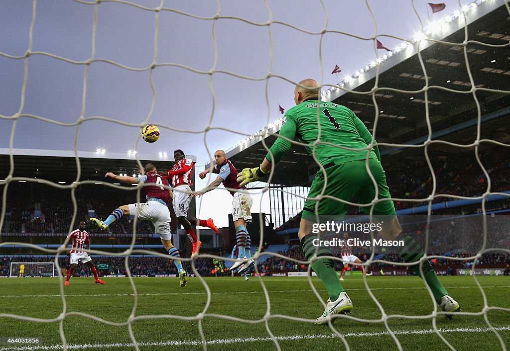 Aston Villa v Stoke City - Premier League