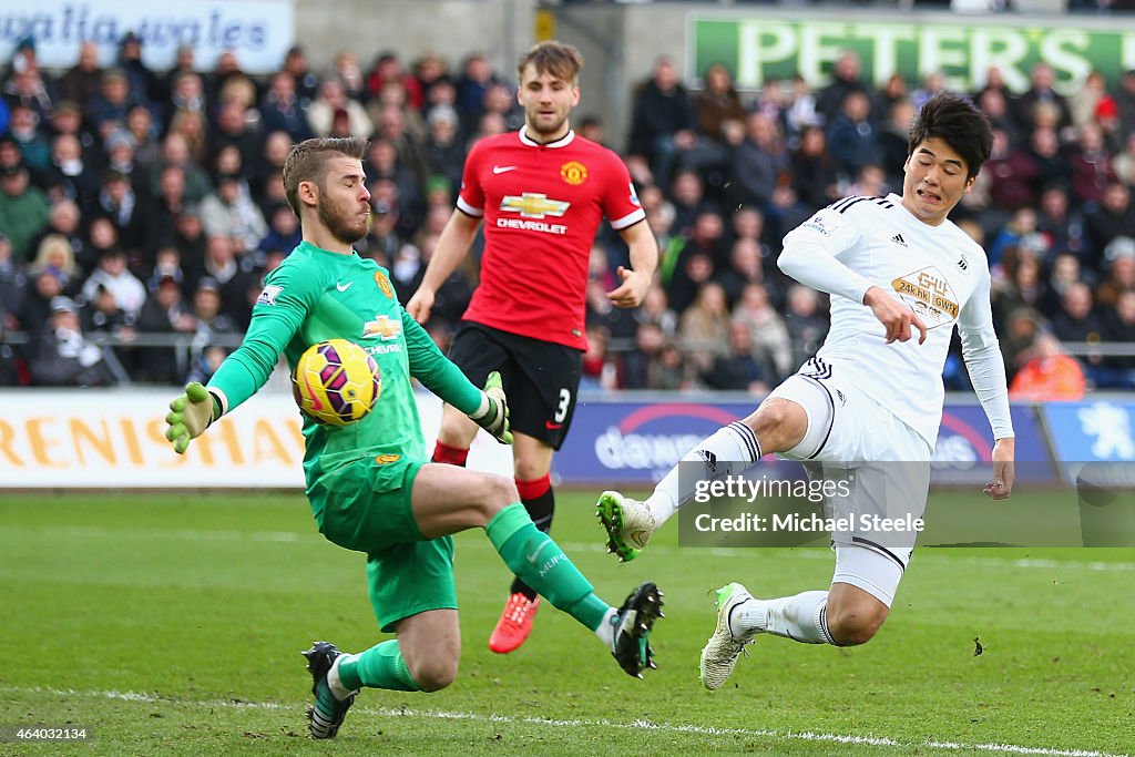 Swansea City v Manchester United - Premier League