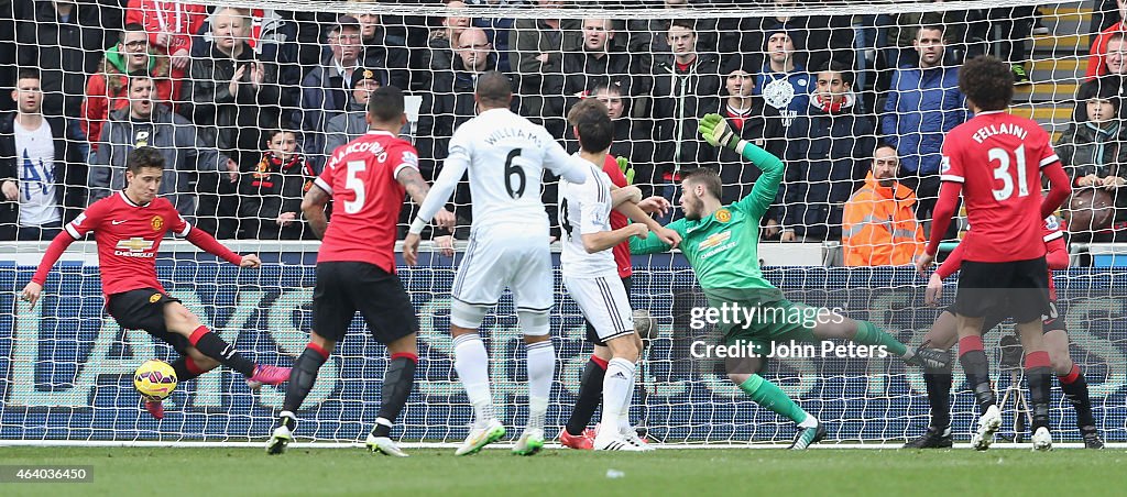 Swansea City v Manchester United - Premier League