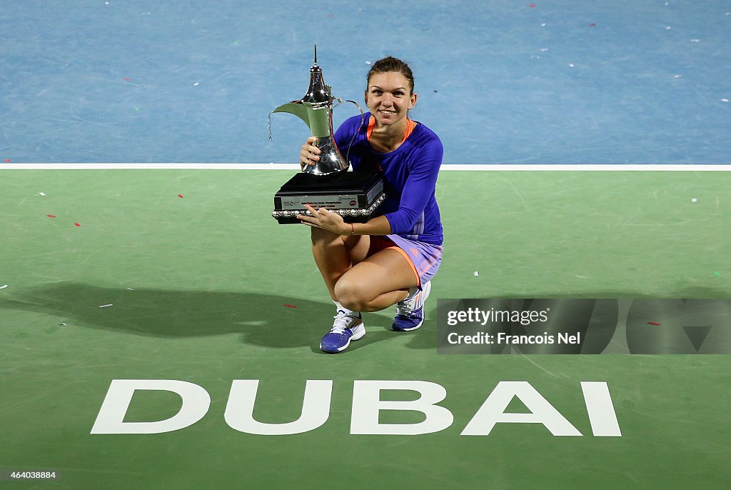 WTA Dubai Duty Free Tennis  Championship - Day Seven