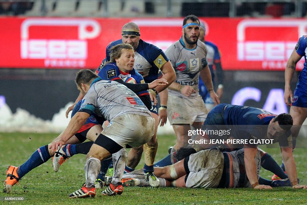 RUGBYU-FRA-TOP14- GRENOBLE--MONTPELLIER