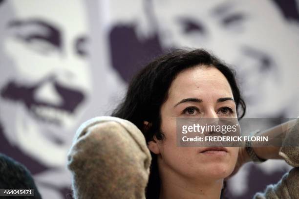 Turkish sociologist Pinar Selek attends a press conference on January 20, 2014 in Strasbourg, eastern France. Turkey's Justice Ministry has applied...