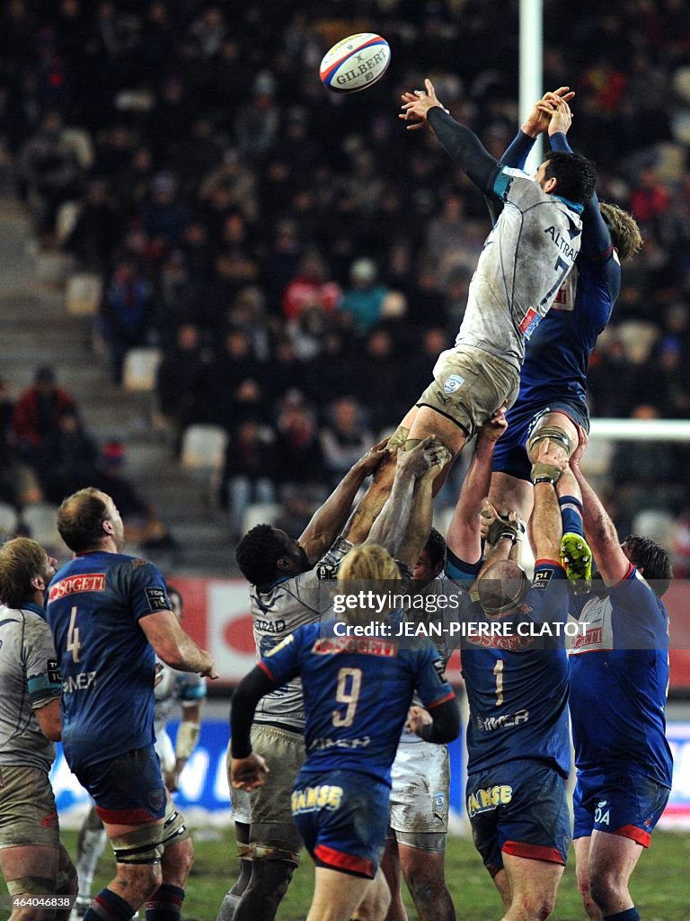 RUGBYU-FRA-TOP14- GRENOBLE-MONTPELLIER