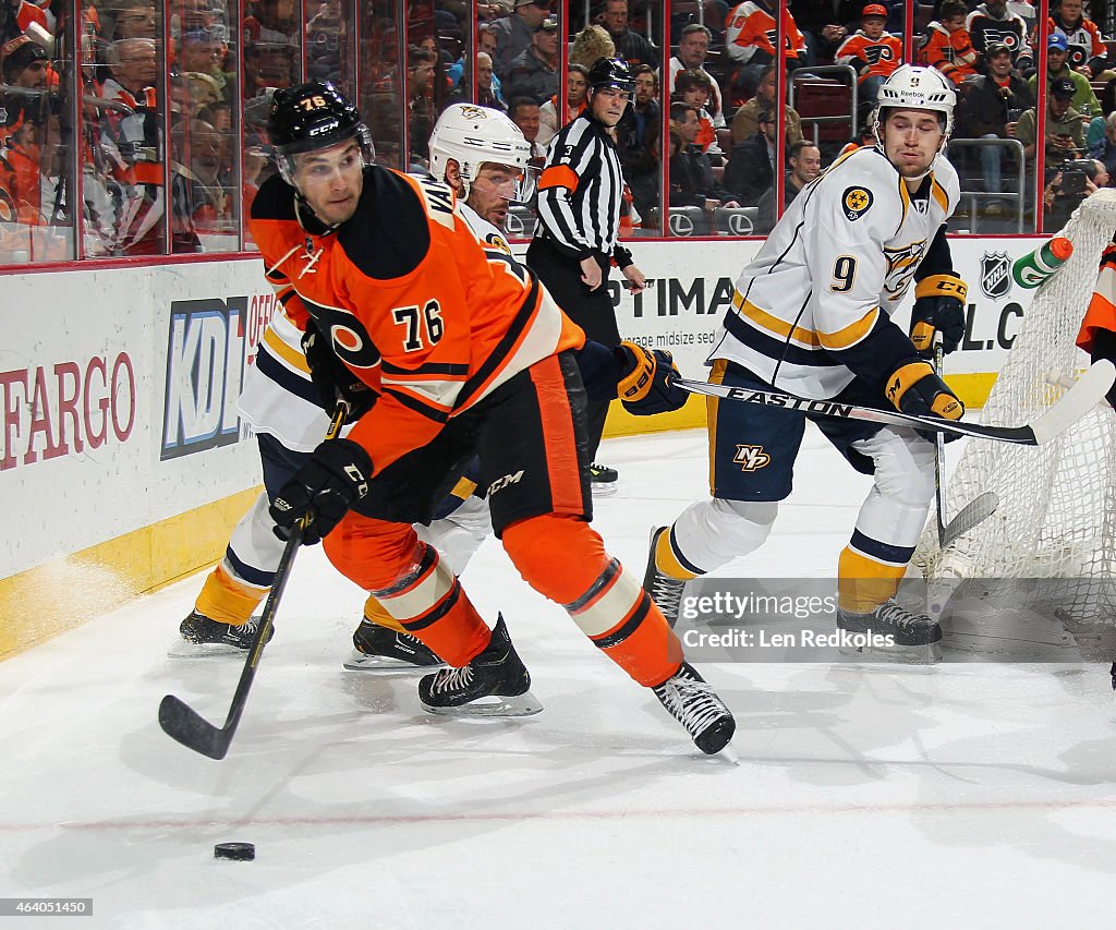 Nashville Predators v Philadelphia Flyers