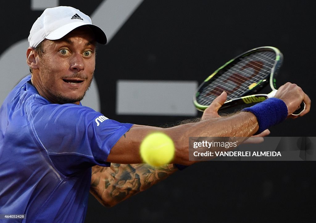 TENNIS-BRAZIL-RIO-OPEN-HAIDER-MAURER