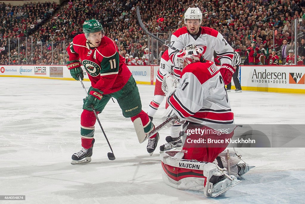 Carolina Hurricanes v Minnesota Wild