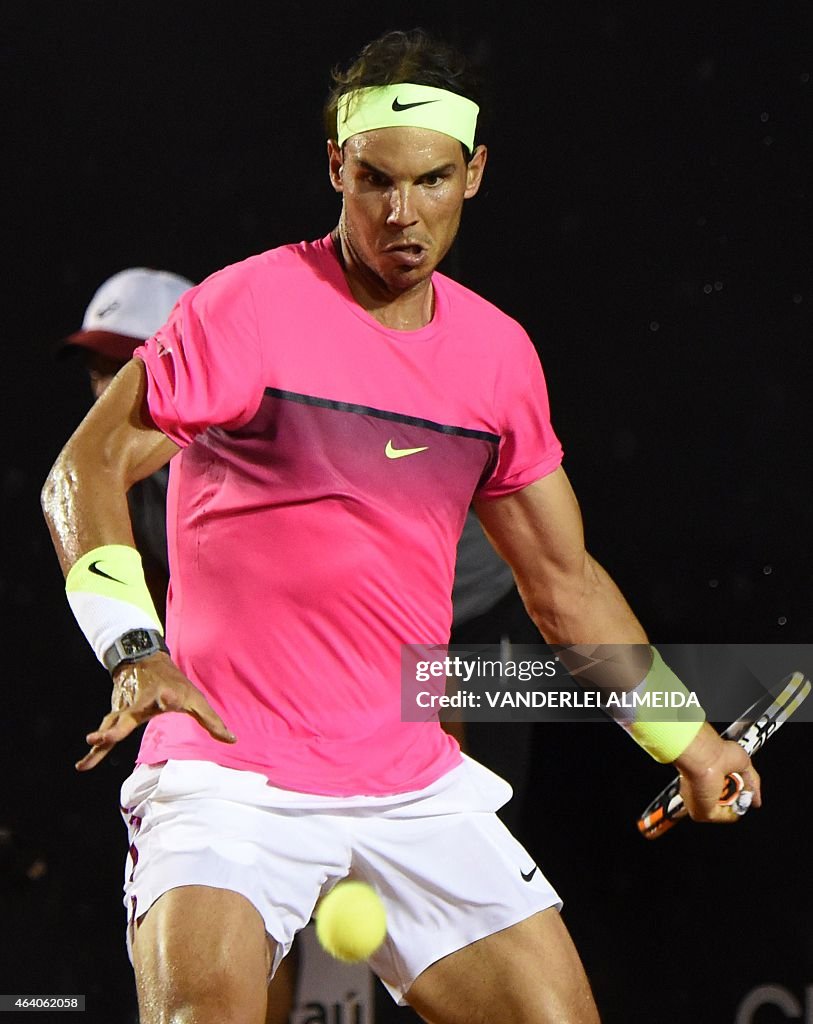 TENNIS-BRAZIL-RIO-OPEN-NADAL