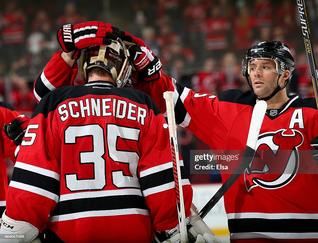 Vancouver Canucks v New Jersey Devils