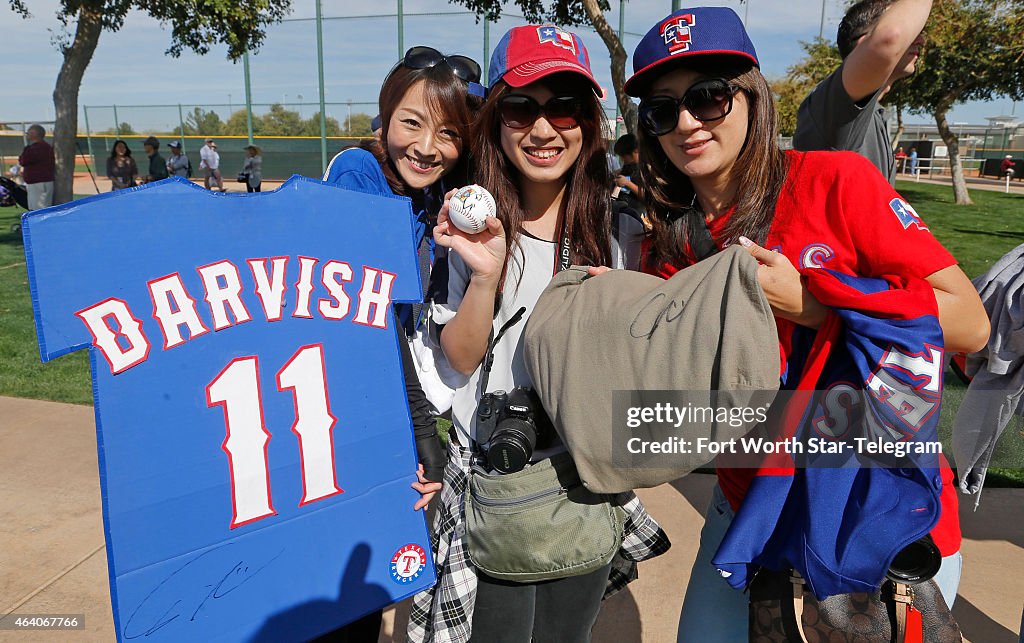 Texas Rangers training camp