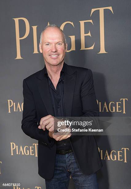 Actor Michael Keaton attends the 30th Annual Film Independent Spirit Awards at Santa Monica Beach on February 21, 2015 in Santa Monica, California.