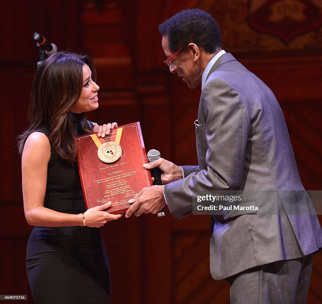 Eva Longoria Receives 2015 Harvard Arts Medal