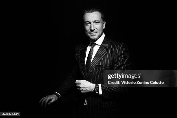 Jean-Marc Pontroue poses during Roger Dubuis at the SIHH 2014 Day 1 on January 20, 2014 in Geneva, Switzerland.