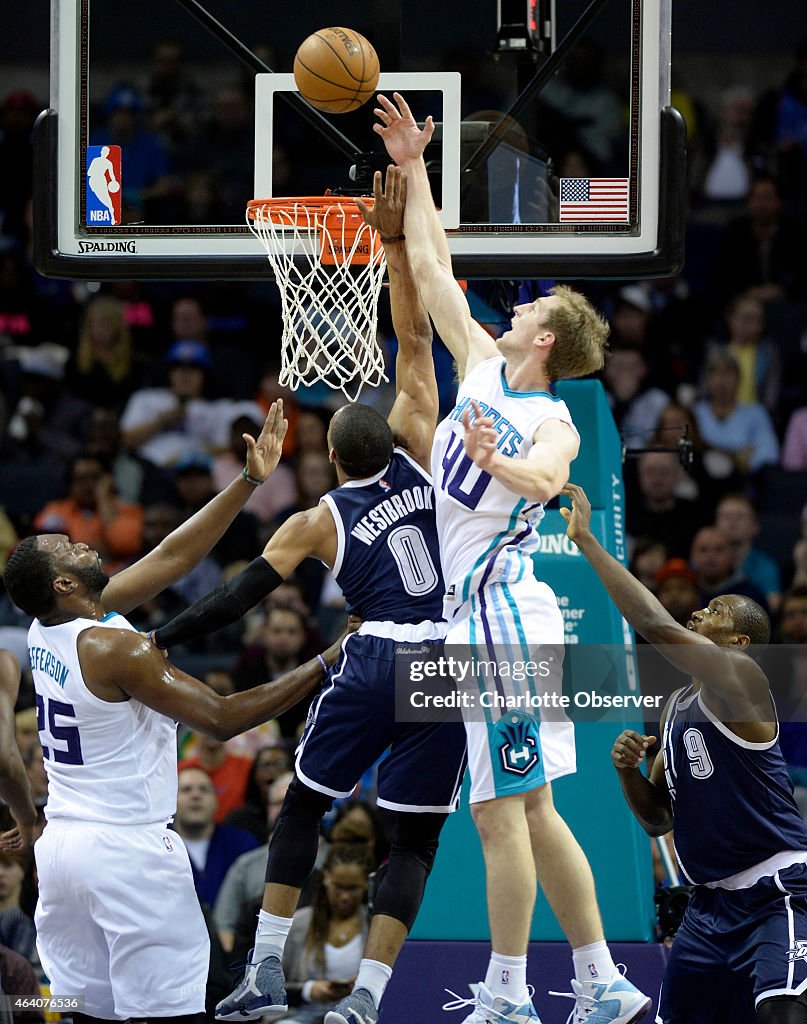 Oklahoma City at Charlotte