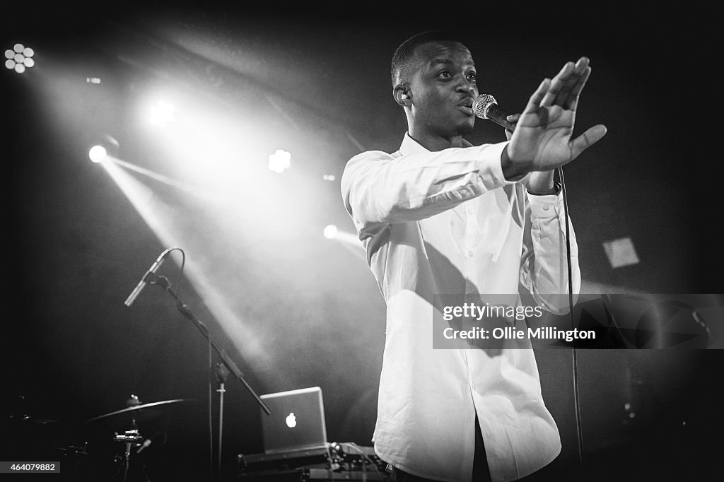 George The Poet Performs At The O2 Academy In Birmingham