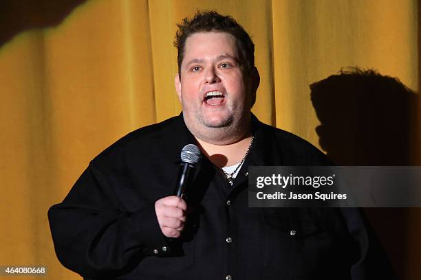 Comedian Ralphie May hosts the 26th Annual Pollstar Awards at Ryman Auditorium on February 21, 2015 in Nashville, Tennessee.
