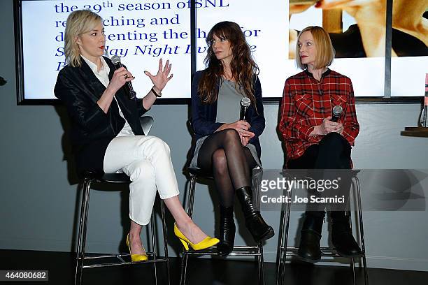 Alison Castle, Mary Ellen Matthews, Edie Baskin attend Vanity Fair Campaign Hollywood Social Club - "Behind the Pages: Taschen Presents Saturday...