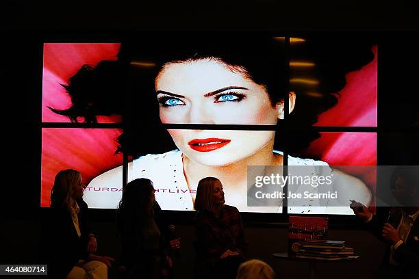 General view of atmosphere during the Vanity Fair Campaign Hollywood Social Club - "Behind the Pages: Taschen Presents Saturday Night Live: The...