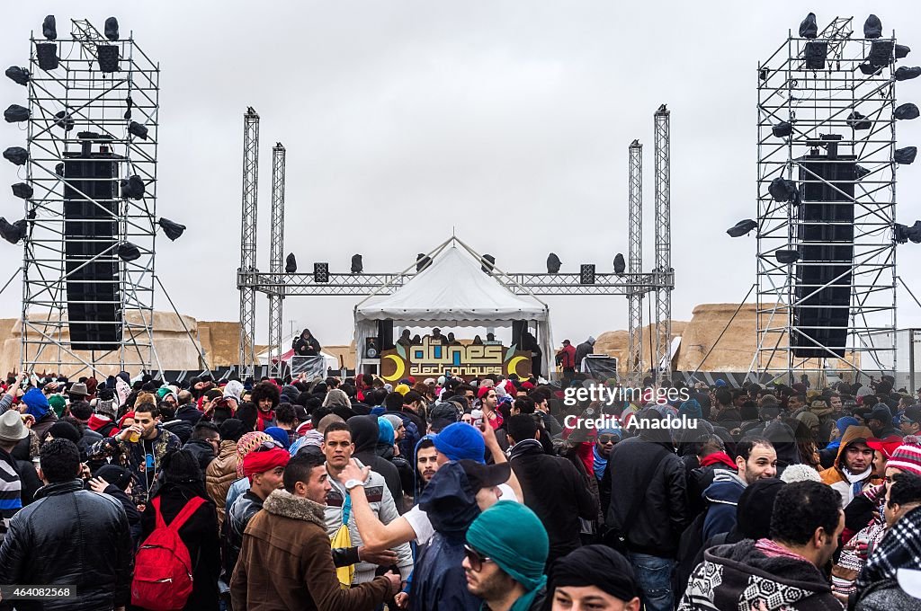 Tunisia holds electronic music festival on Star Wars set