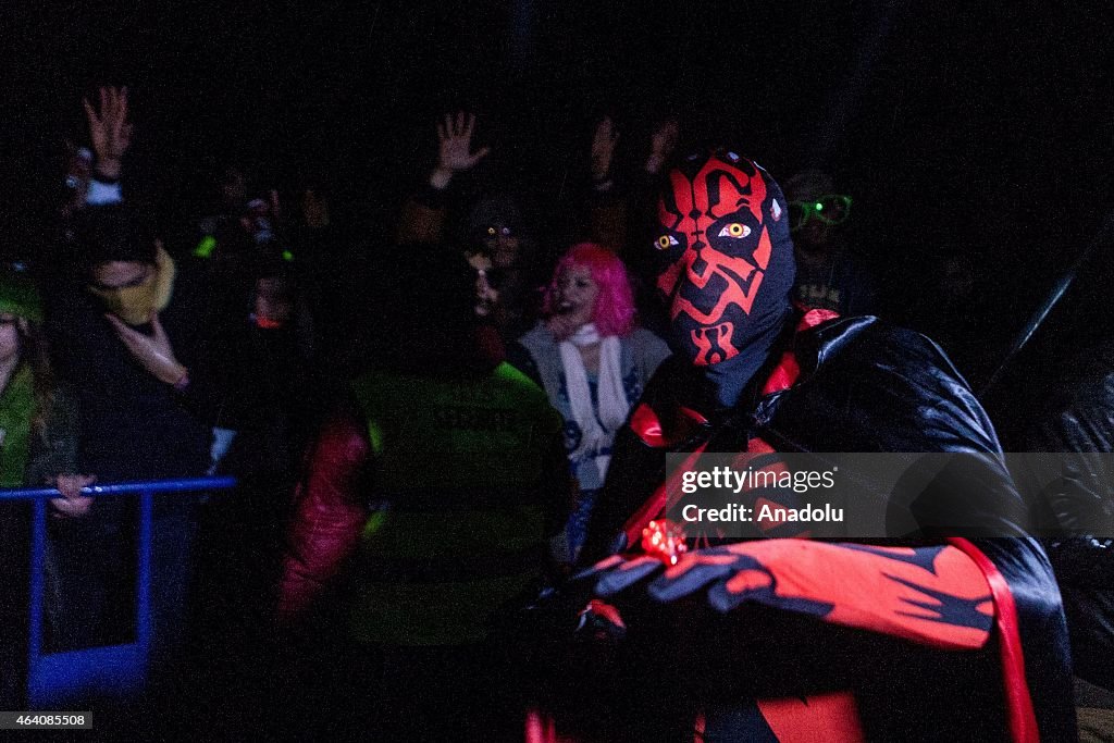 Tunisia holds electronic music festival on Star Wars set