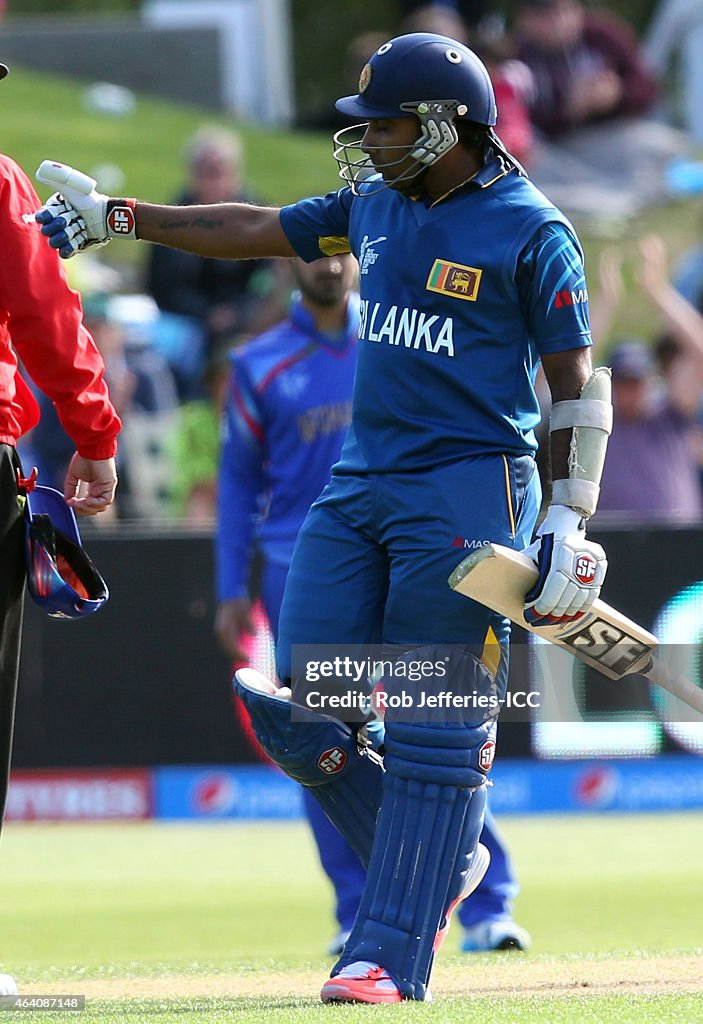 Sri Lanka v Afghanistan - 2015 ICC Cricket World Cup