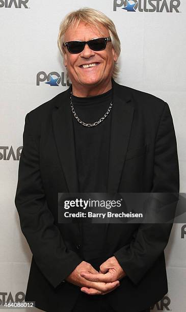 Bad Company's Brian Howe backstage during the 26th Annual PollStar Awards at Ryman Auditorium on February 21, 2015 in Nashville, Tennessee.