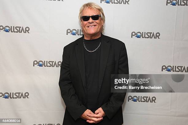 Bad Company's Brian Howe backstage during the 26th Annual PollStar Awards at Ryman Auditorium on February 21, 2015 in Nashville, Tennessee.