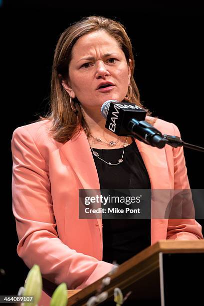 City Council Speaker Melissa Mark-Viverito attends the 28th annual Brooklyn tribute to Dr. Martin Luther King Jr. At BAM Howard Gilman Opera House on...