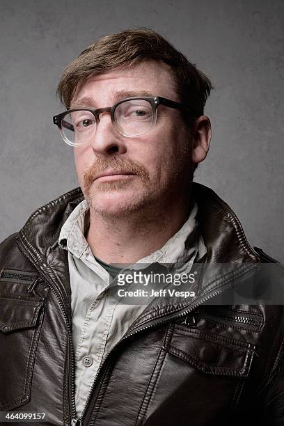 Actor Rhys Darby poses for a portrait during the 2014 Sundance Film Festival at the WireImage Portrait Studio at the Village At The Lift Presented By...