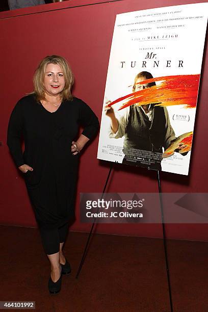 Production designer Suzie Davies attends The Art of Production Design presented by The Art Directors Guild and Set Decorators Society of America at...