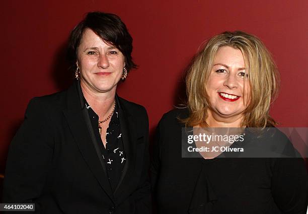 Production Designers Charlotte Watts and Suzie Davies attend The Art of Production Design presented by The Art Directors Guild and Set Decorators...