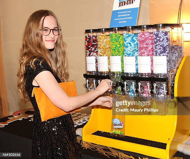 Zoe Graham attends GBK 2015 Pre-Oscar Awards luxury gift lounge on February 21, 2015 in Los Angeles, California.