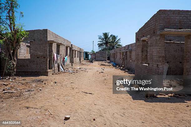 New houses are being made for the increasing number of refugees at this camp. Many refugees are illegally staying in rented houses across cities like...