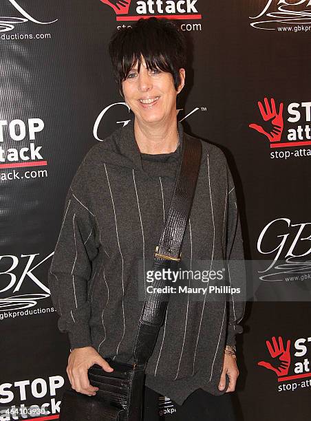 Diane Warren attends GBK 2015 Pre-Oscar Awards luxury gift lounge on February 21, 2015 in Los Angeles, California.
