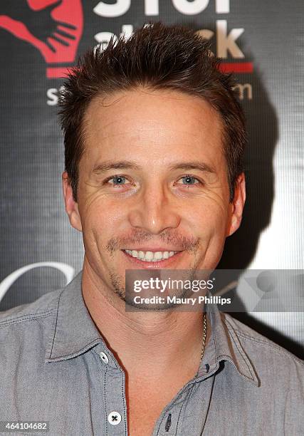 Travis Aaron Wade attends GBK 2015 Pre-Oscar Awards luxury gift lounge on February 21, 2015 in Los Angeles, California.