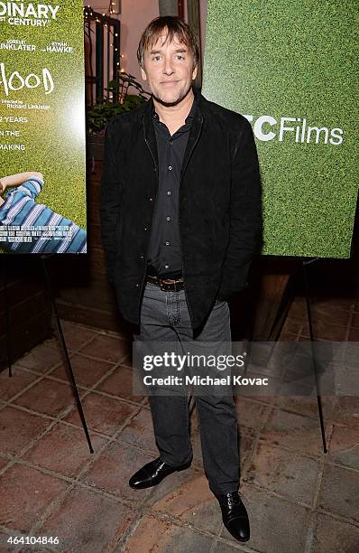 Director Richard Linklater attends the AMC Networks and IFC Films Spirit Awards After Party on February 21, 2015 in Santa Monica, California.