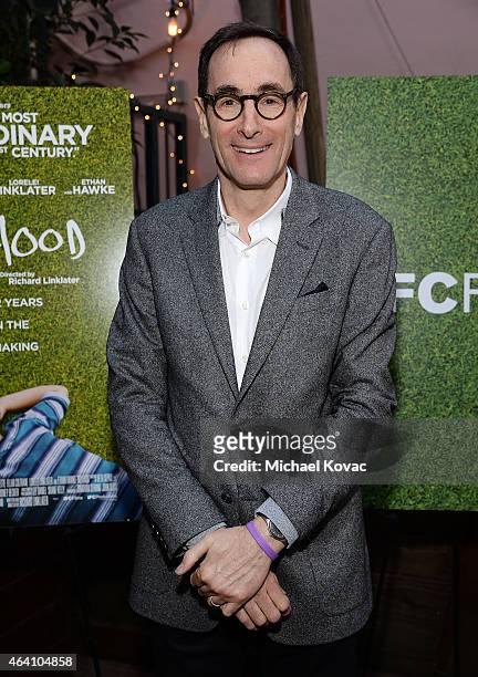 President & CEO AMC Networks Josh Sapan attends the AMC Networks and IFC Films Spirit Awards After Party on February 21, 2015 in Santa Monica,...