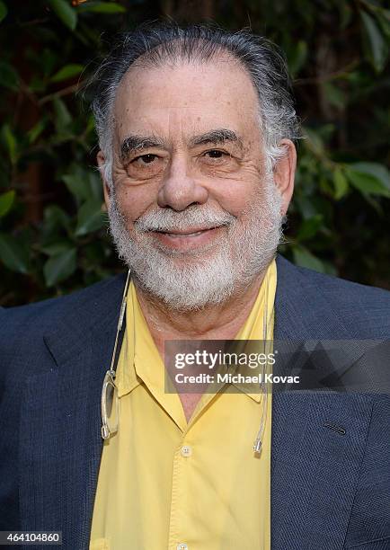 Director Francis Ford Coppola attends the AMC Networks and IFC Films Spirit Awards After Party on February 21, 2015 in Santa Monica, California.