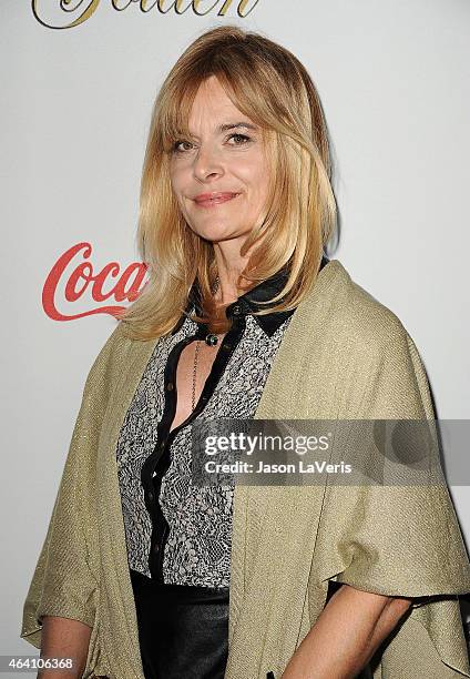 Actress Nastassja Kinski attends the 3rd annual Gold Meets Golden at Equinox Sports Club West LA on February 21, 2015 in Los Angeles, California.